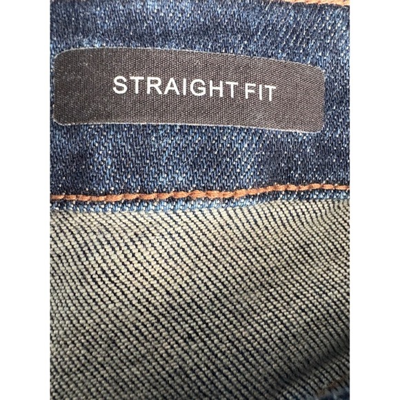 Judy Blue Los Angeles Womens 22W Dark Wash Distressed Straight Jeans - Picture 3 of 7